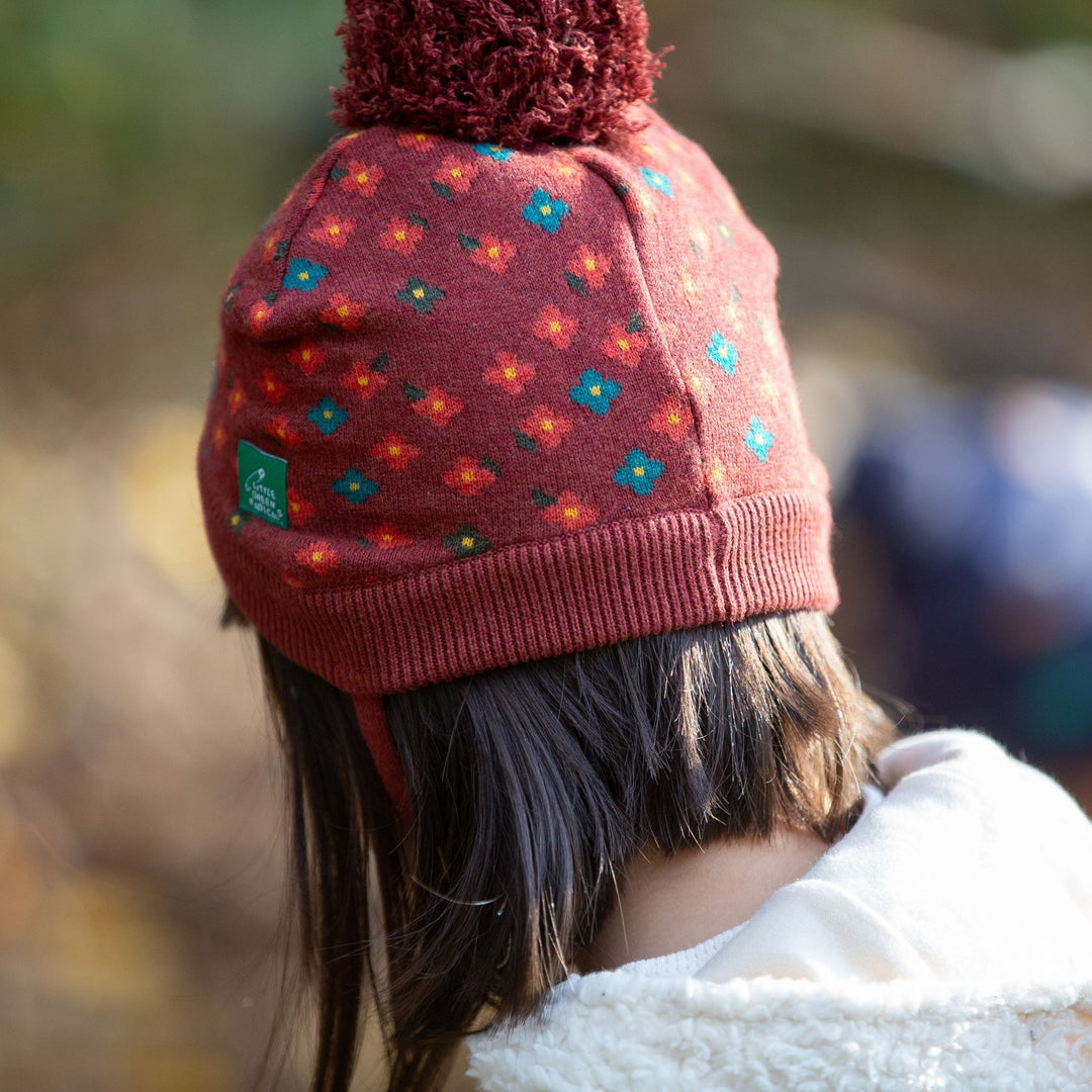 Hazelnut Flowers Knitted Hat