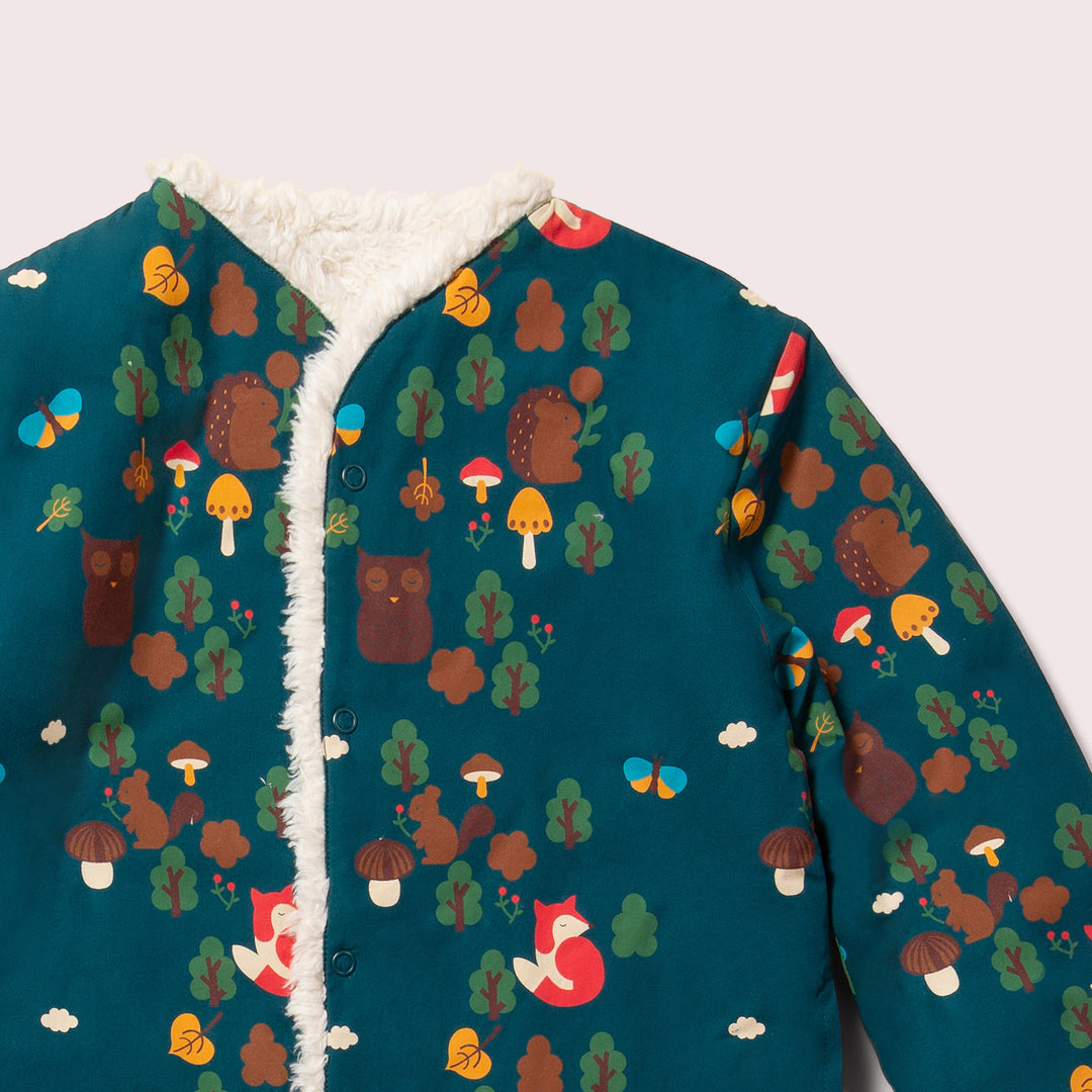 Enchanted Forest Reversible Cosy Jacket