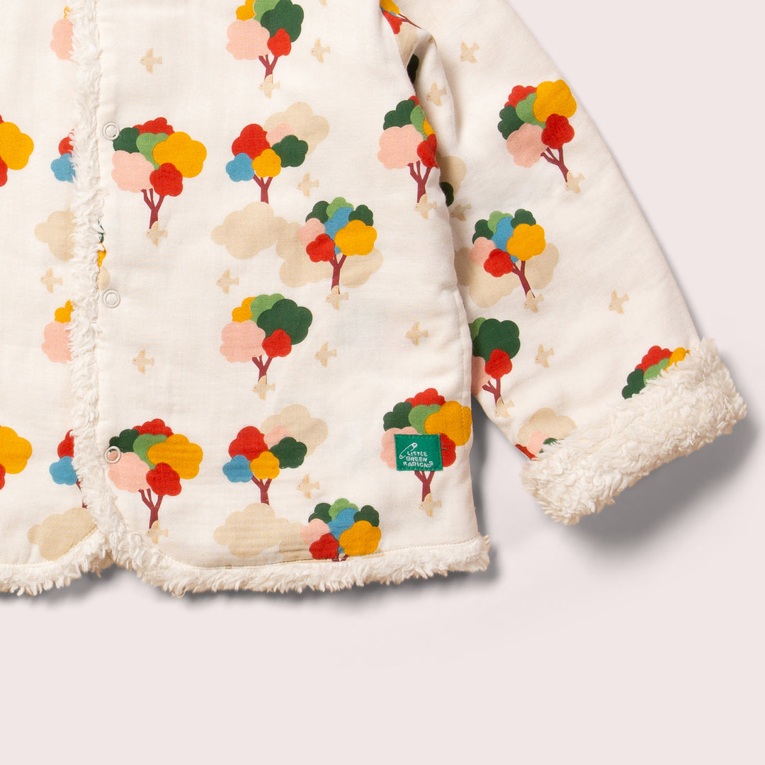 Rainbow Trees Reversible Cosy Jacket