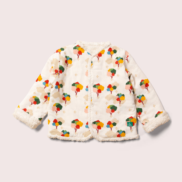 Rainbow Trees Reversible Cosy Jacket