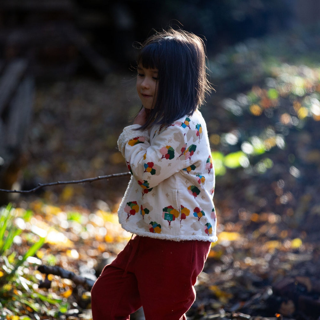 Rainbow Trees Reversible Cosy Jacket