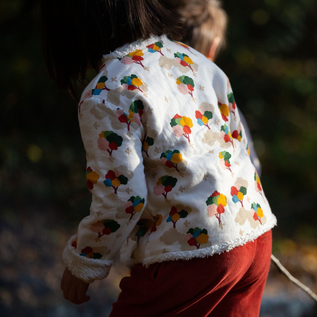 Rainbow Trees Reversible Cosy Jacket