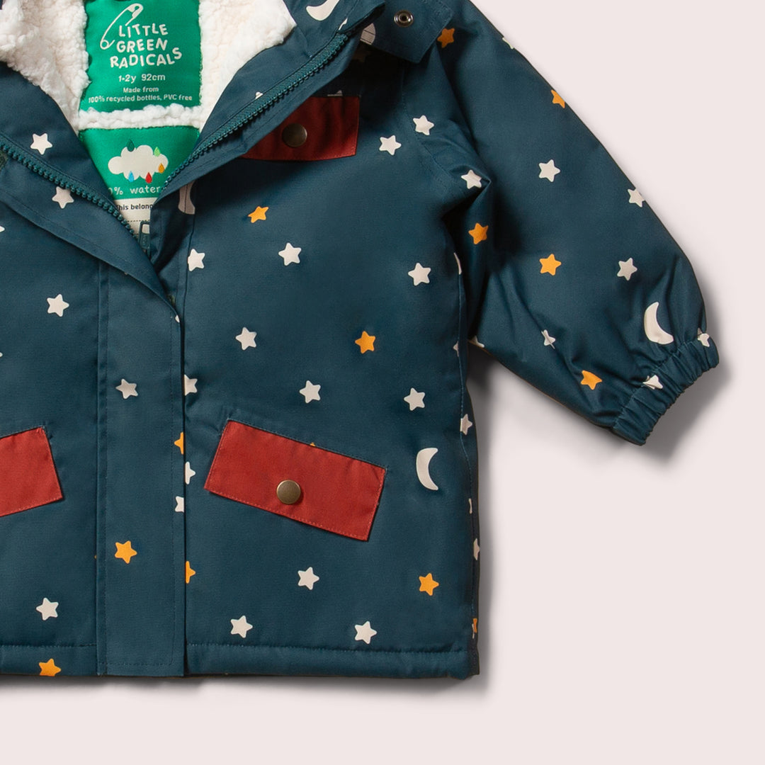 Starry Night Recycled Waterproof Adventure Winter Coat