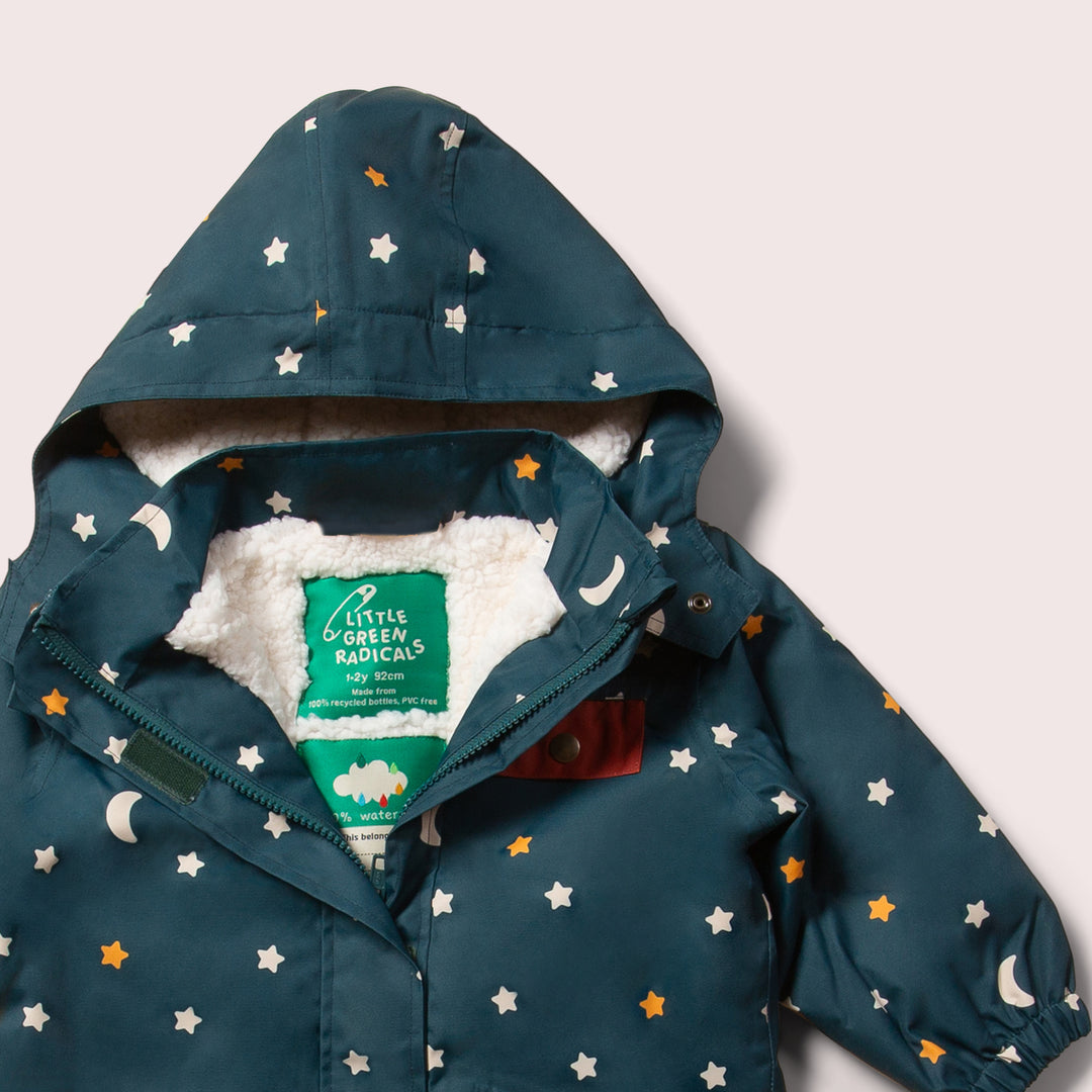 Starry Night Recycled Waterproof Adventure Winter Coat