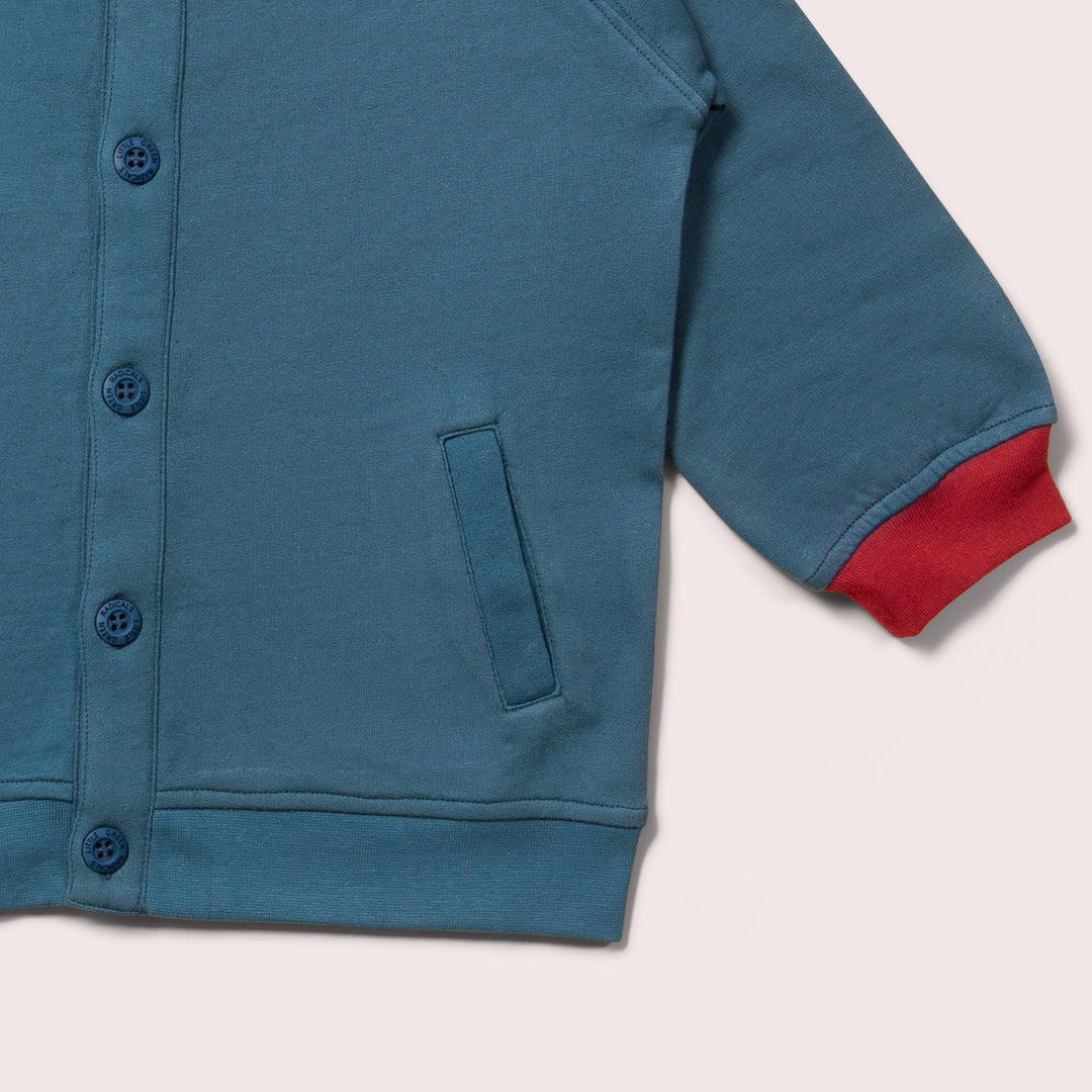 Mallard Blue Button Down Jacket