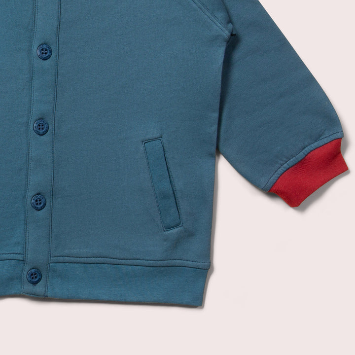 Mallard Blue Button Down Jacket