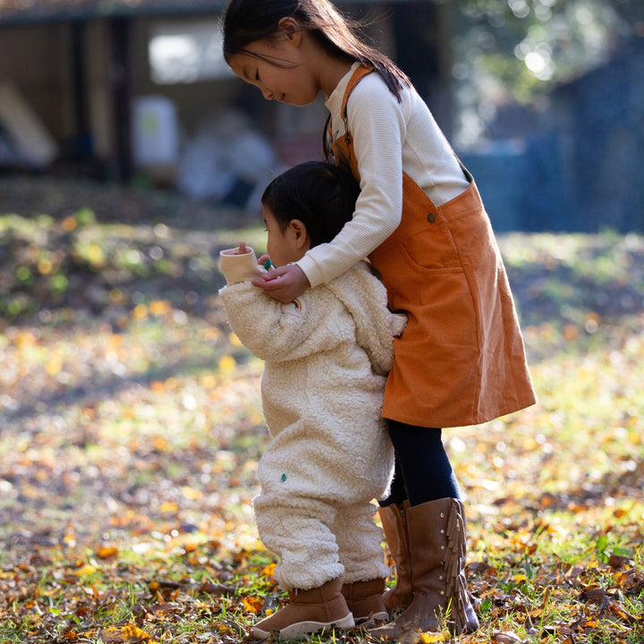 Cosy Organic Sherpa Fleece Hooded Snug As A Bug Suit