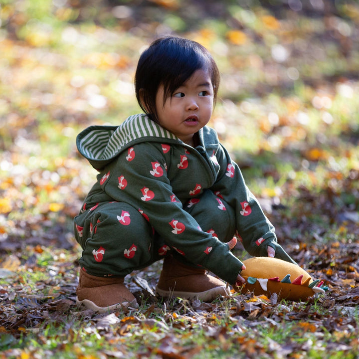 Little Fox Reversible Hooded Snug As A Bug Suit