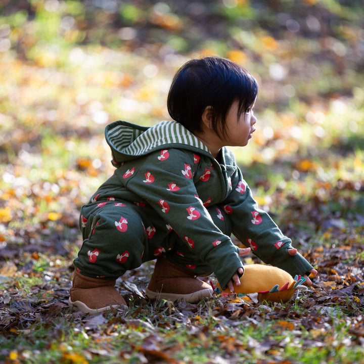 Little Fox Reversible Hooded Snug As A Bug Suit