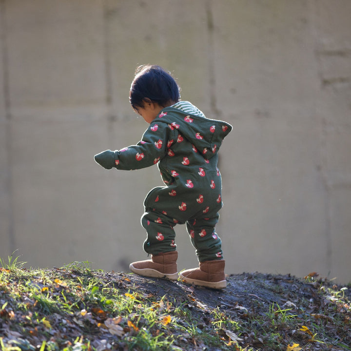 Little Fox Reversible Hooded Snug As A Bug Suit