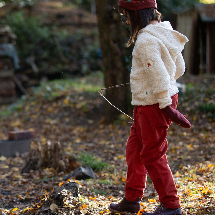 Cosy Organic Sherpa Fleece Campfire Jacket