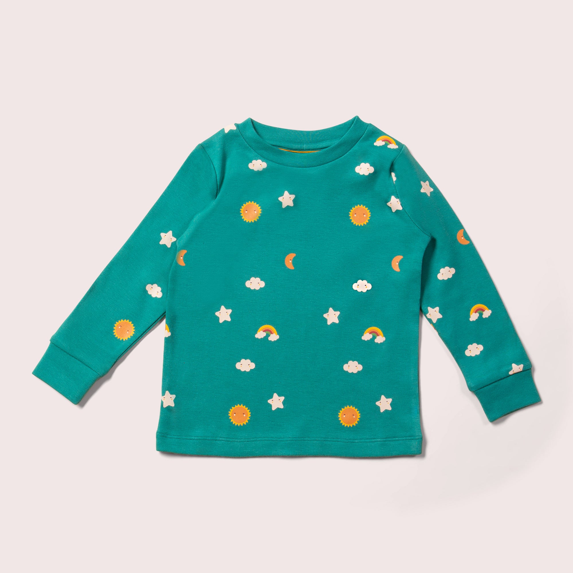 Turquoise Skies Organic Pyjamas NOT AVAILABLE for USA/AUS/CAN