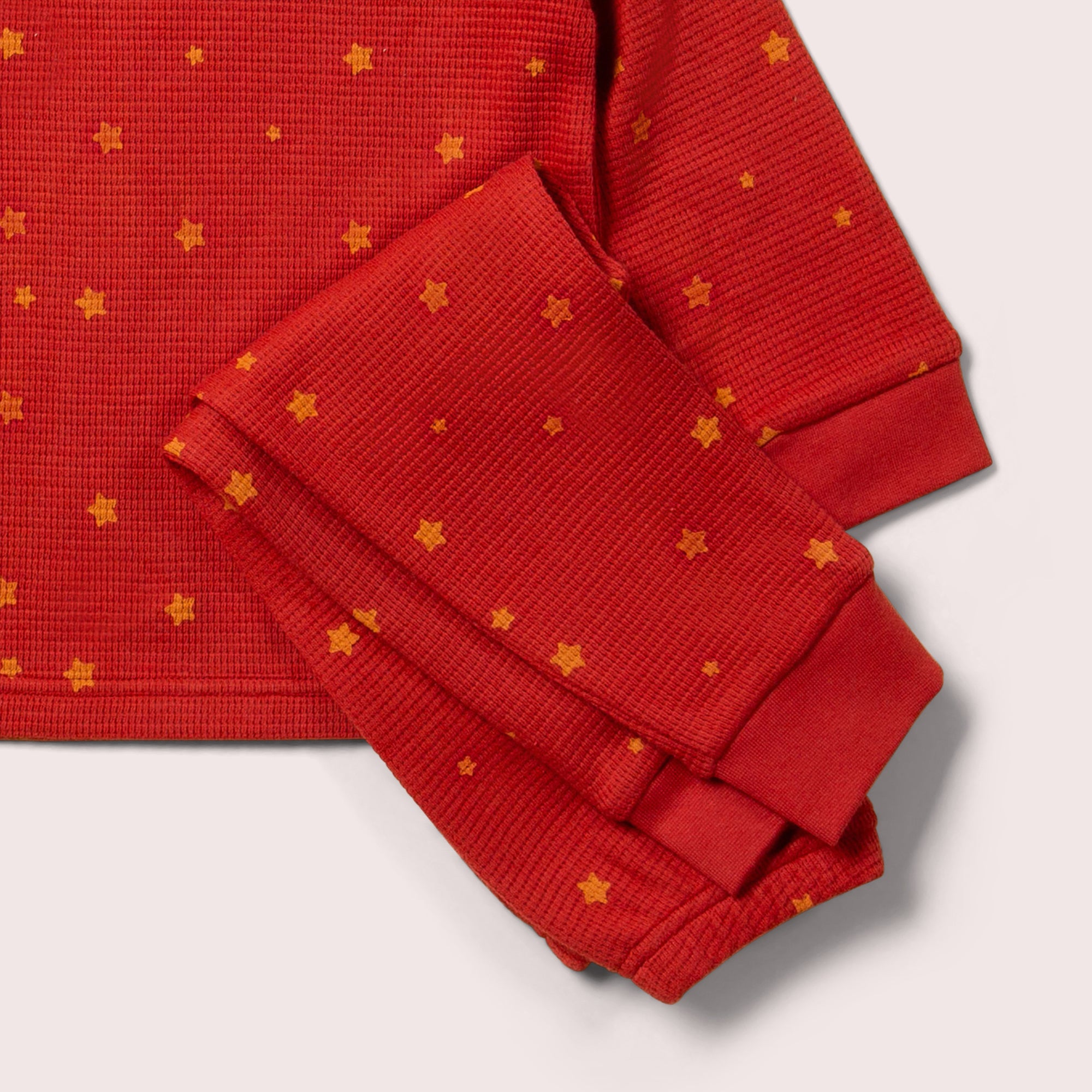Hazelnut Stars Organic Waffle Pyjamas NOT AVAILABLE for USA/AUS/CAN