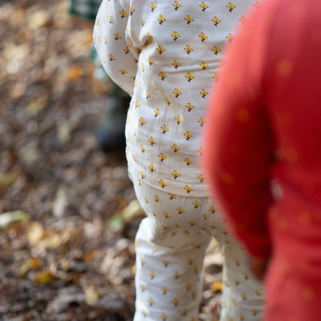 Golden Flowers Classic Pyjamas