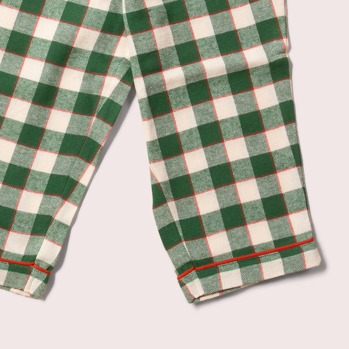 Fern Green Check Classic Pyjamas