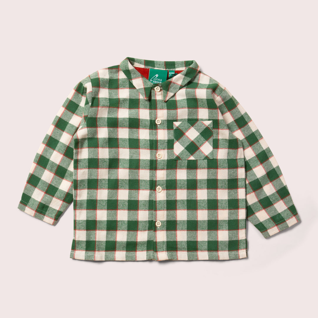 Fern Green Check Classic Pyjamas