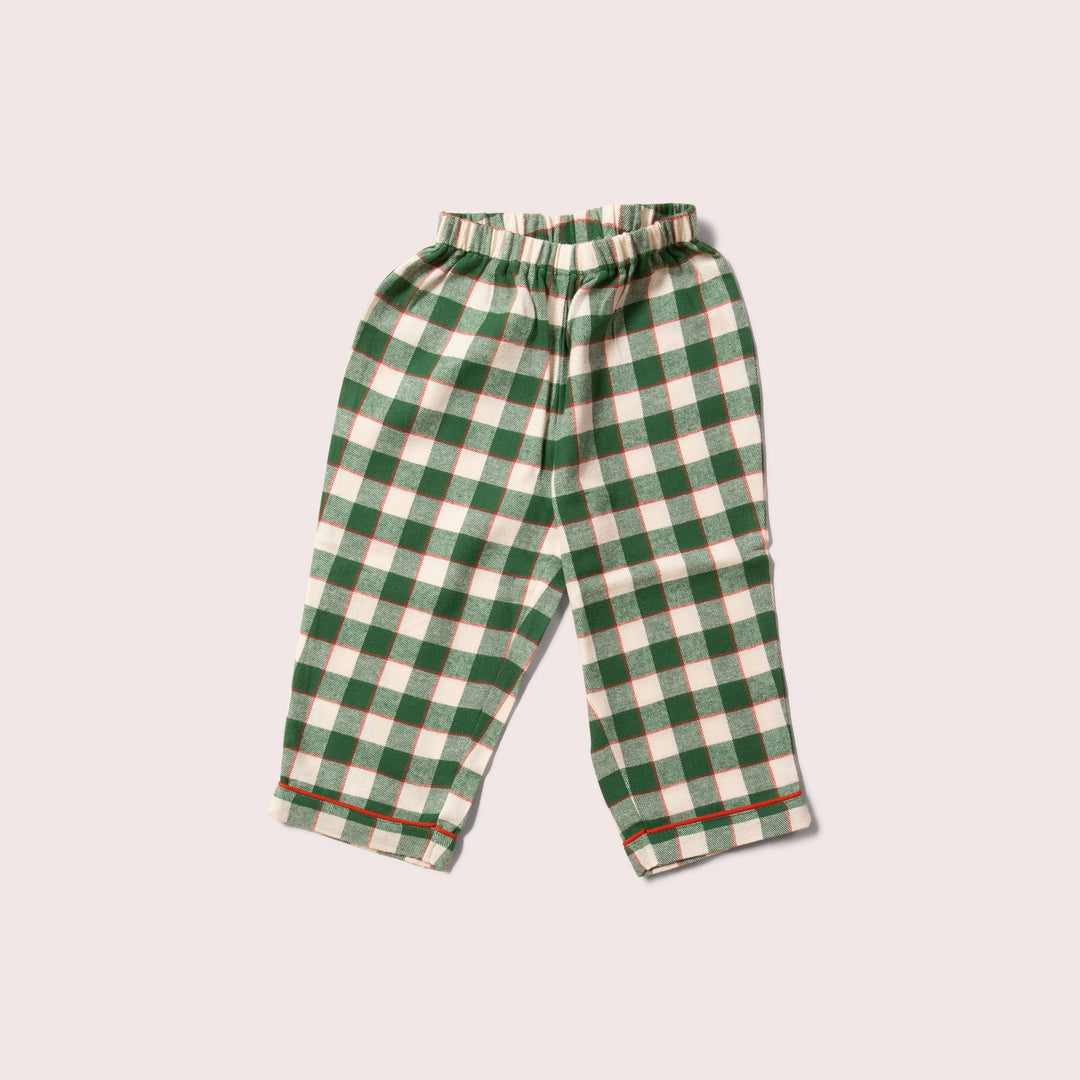 Fern Green Check Classic Pyjamas