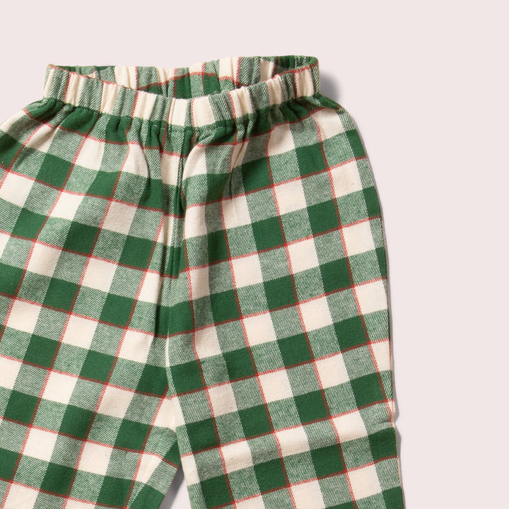 Fern Green Check Classic Pyjamas