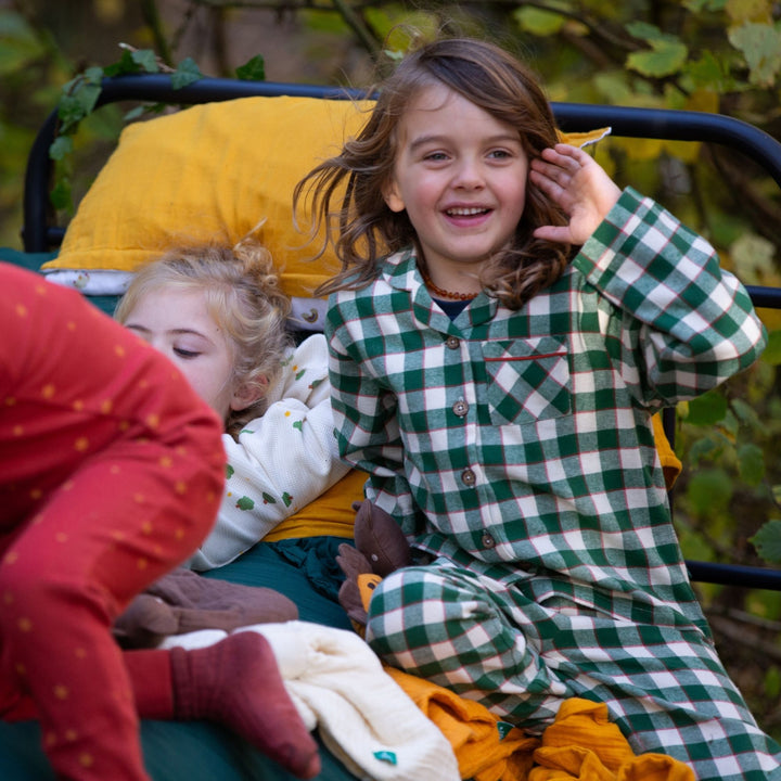 Fern Green Check Classic Pyjamas