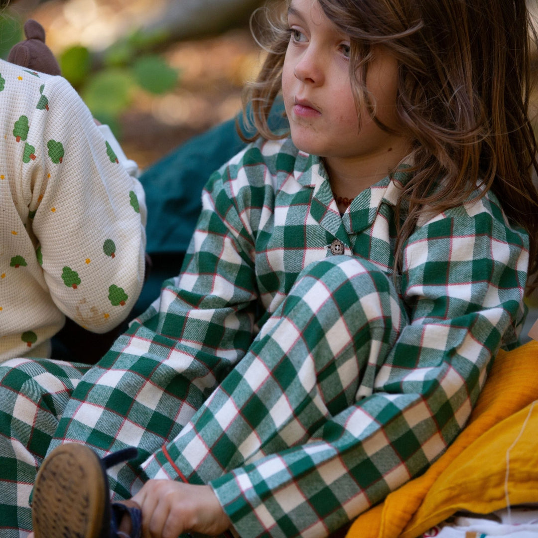 Fern Green Check Classic Pyjamas