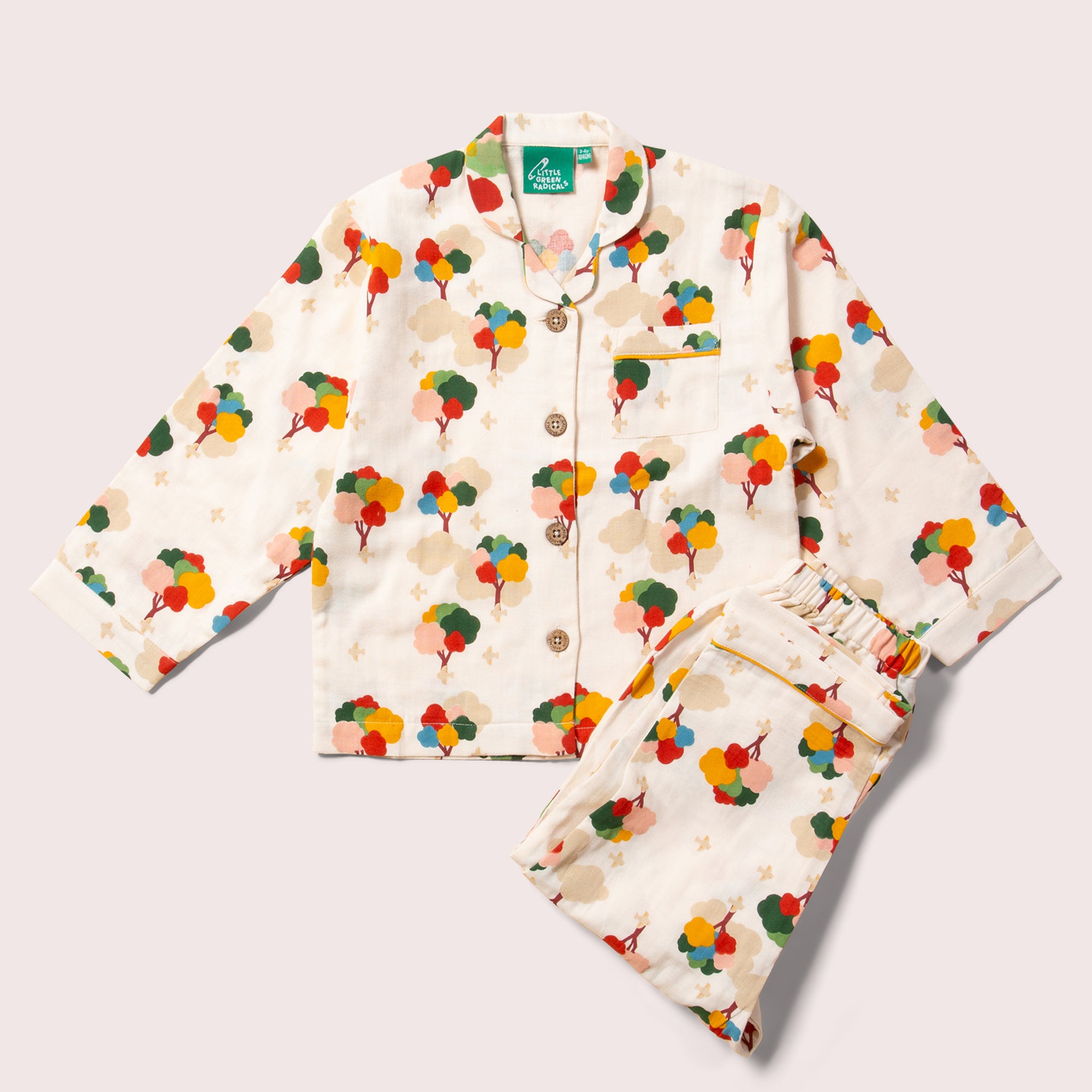 Rainbow Trees Classic Pyjamas NOT AVAILABLE for USA/AUS/CAN