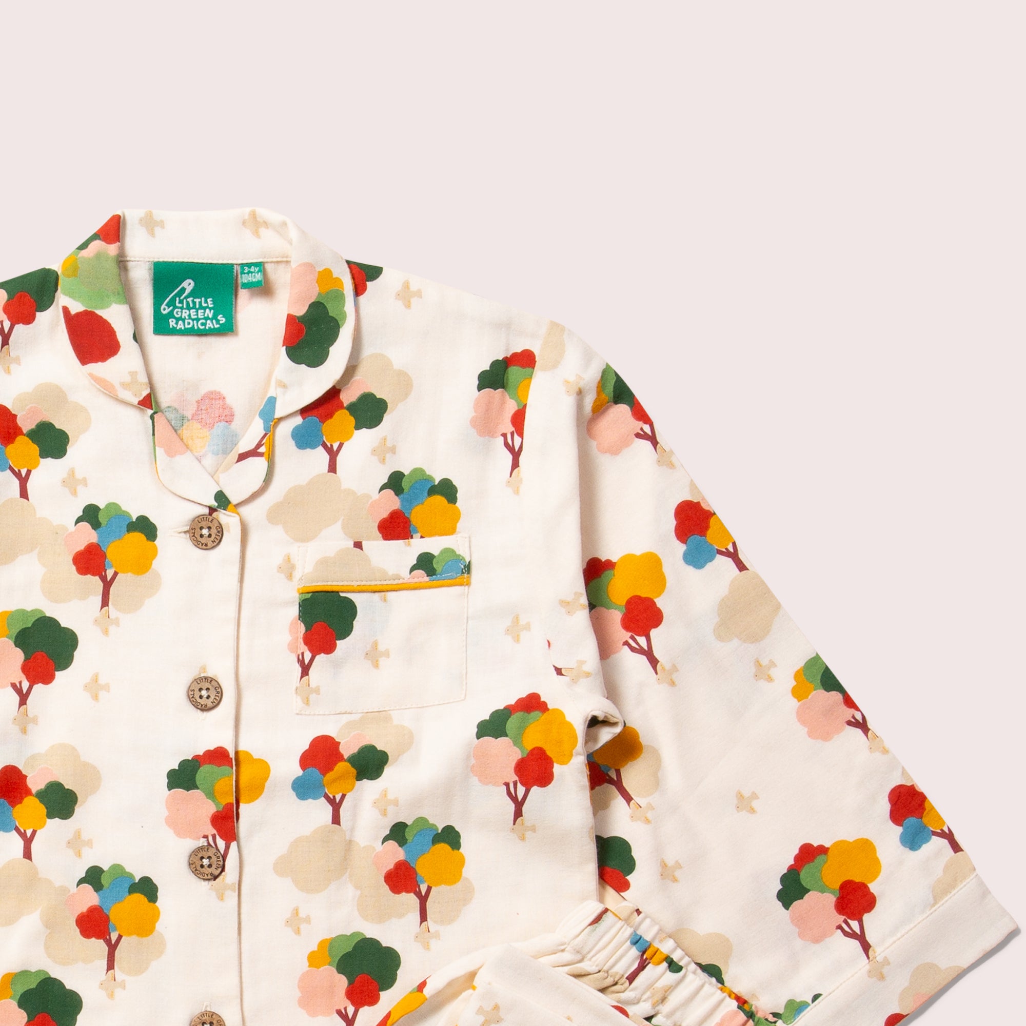 Rainbow Trees Classic Pyjamas NOT AVAILABLE for USA/AUS/CAN
