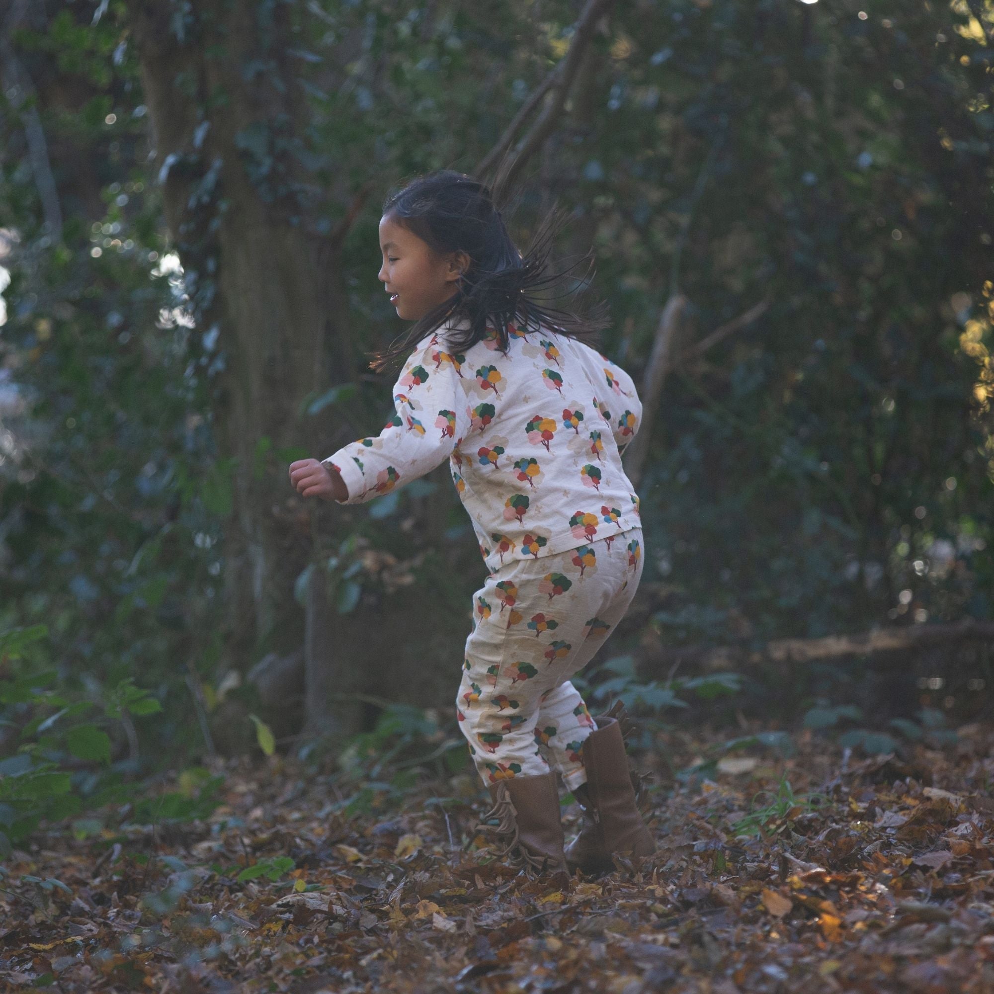 Rainbow Trees Classic Pyjamas NOT AVAILABLE for USA/AUS/CAN