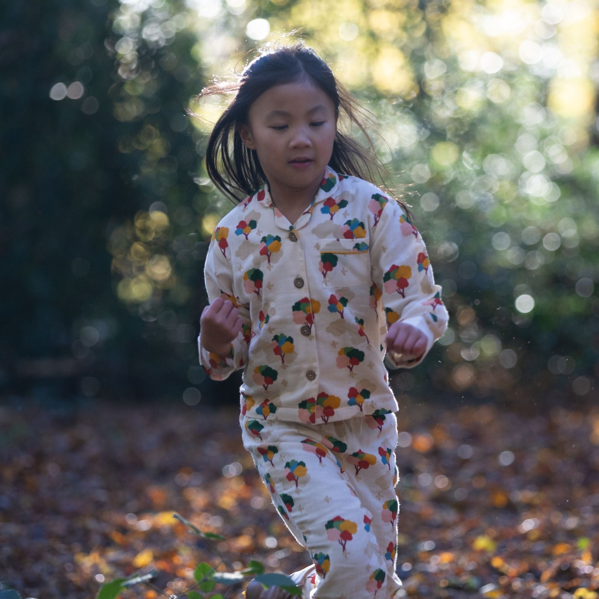 Rainbow Trees Classic Pyjamas NOT AVAILABLE for USA/AUS/CAN