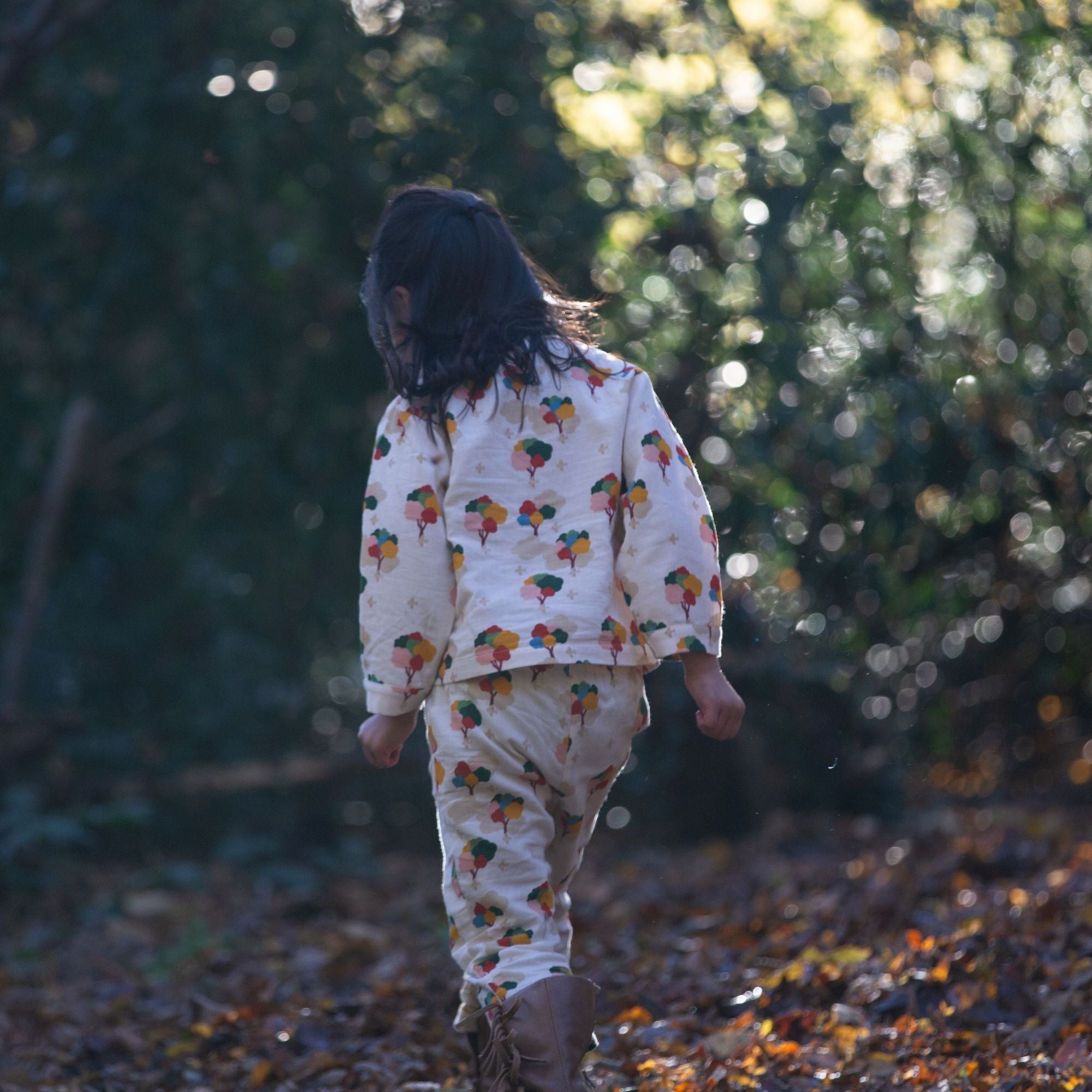 Rainbow Trees Classic Pyjamas NOT AVAILABLE for USA/AUS/CAN