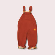 Ginger Lined Corduroy Dungarees