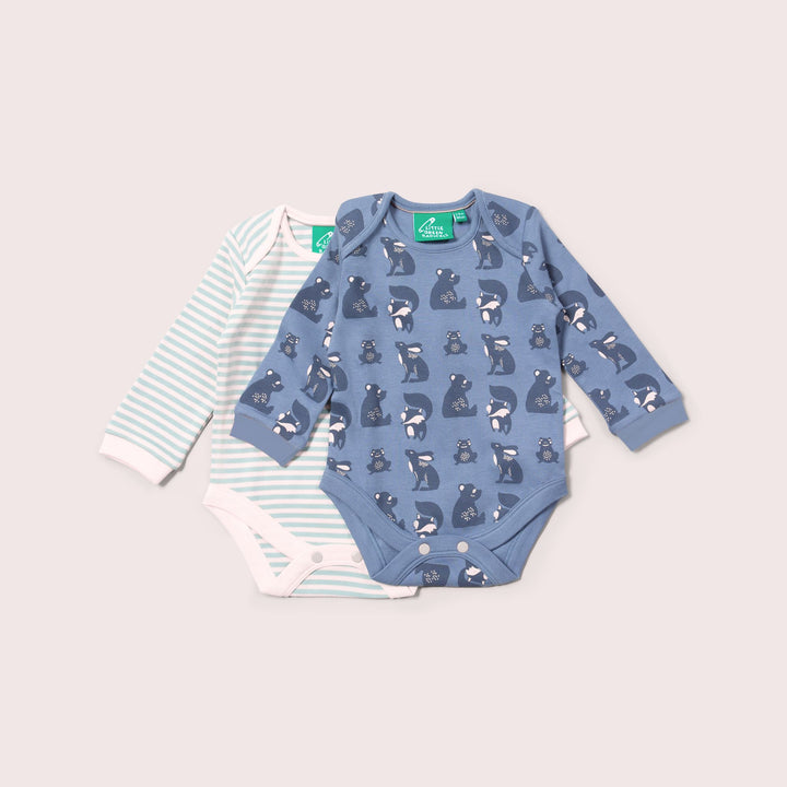 Midnight Animals Baby Bodysuit 2 Pack