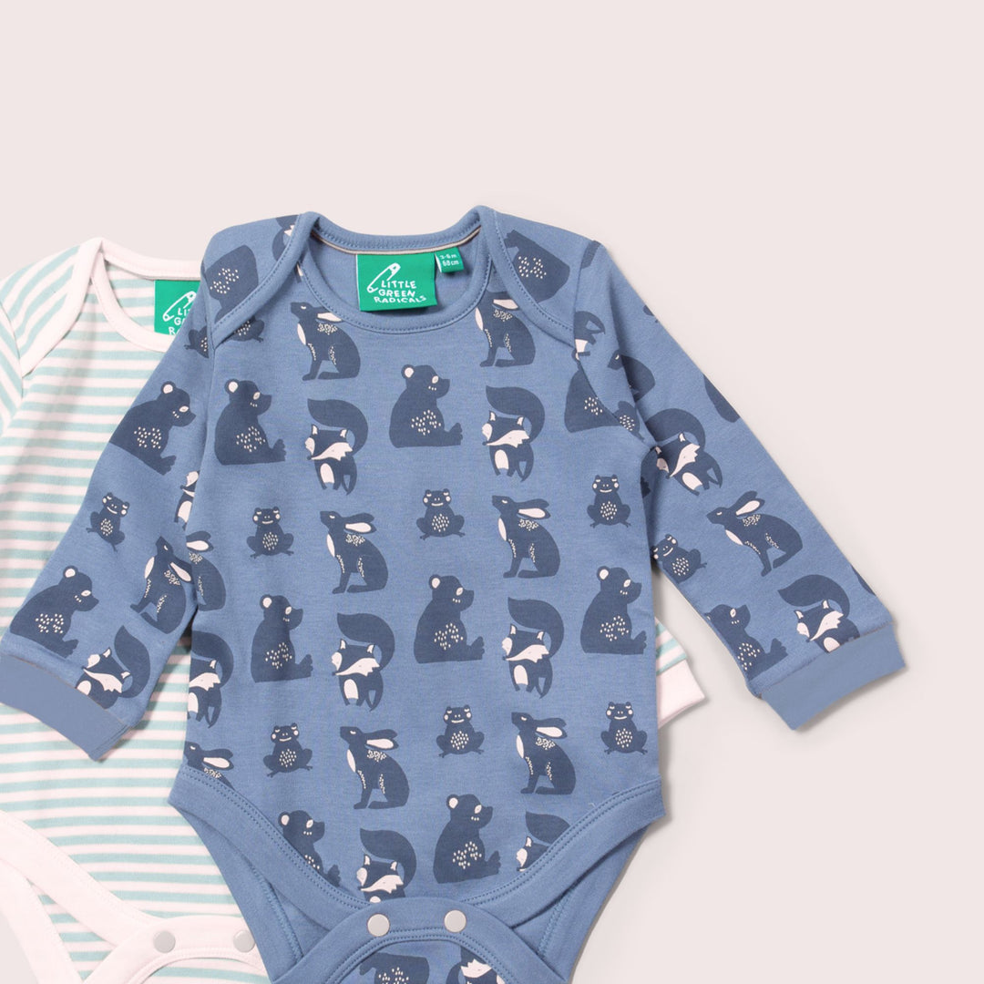 Midnight Animals Baby Bodysuit 2 Pack