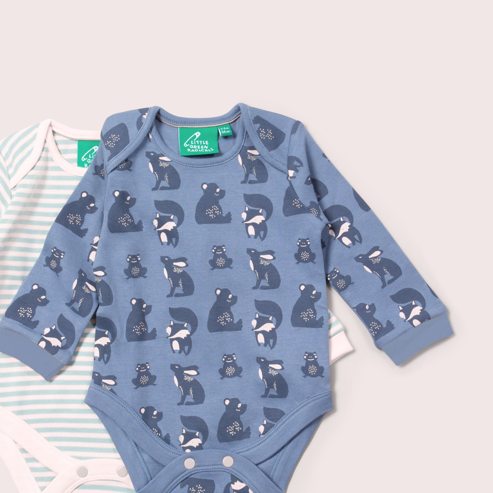 Midnight Animals Baby Bodysuit 2 Pack