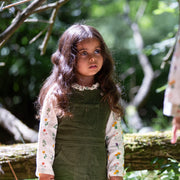 Botanical Collar Classic Blouse Cream / 7-8y