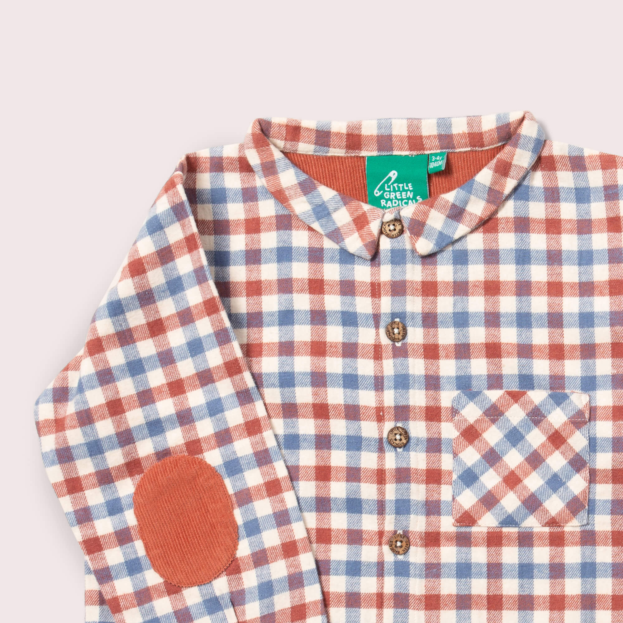 Ginger Check Long Sleeve Shirt
