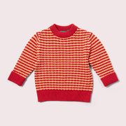 Juniper Striped Snuggly Knitted Jumper