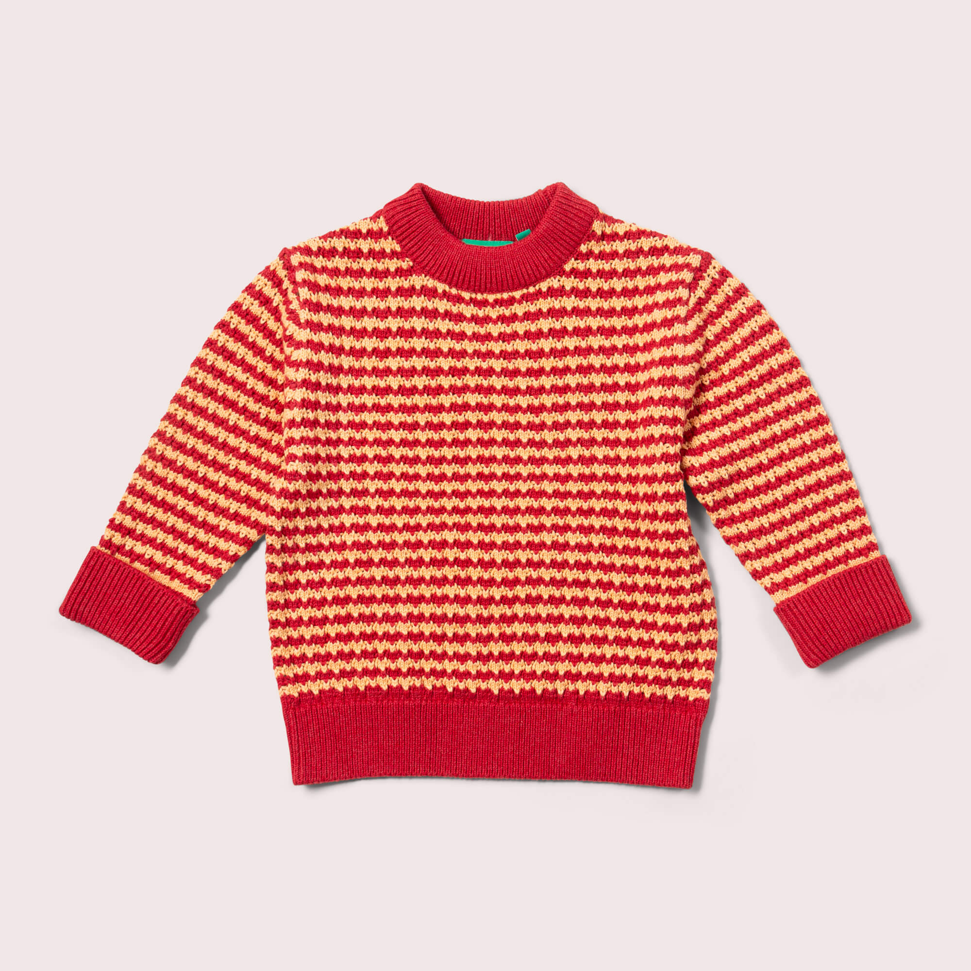 Juniper Striped Snuggly Knitted Jumper
