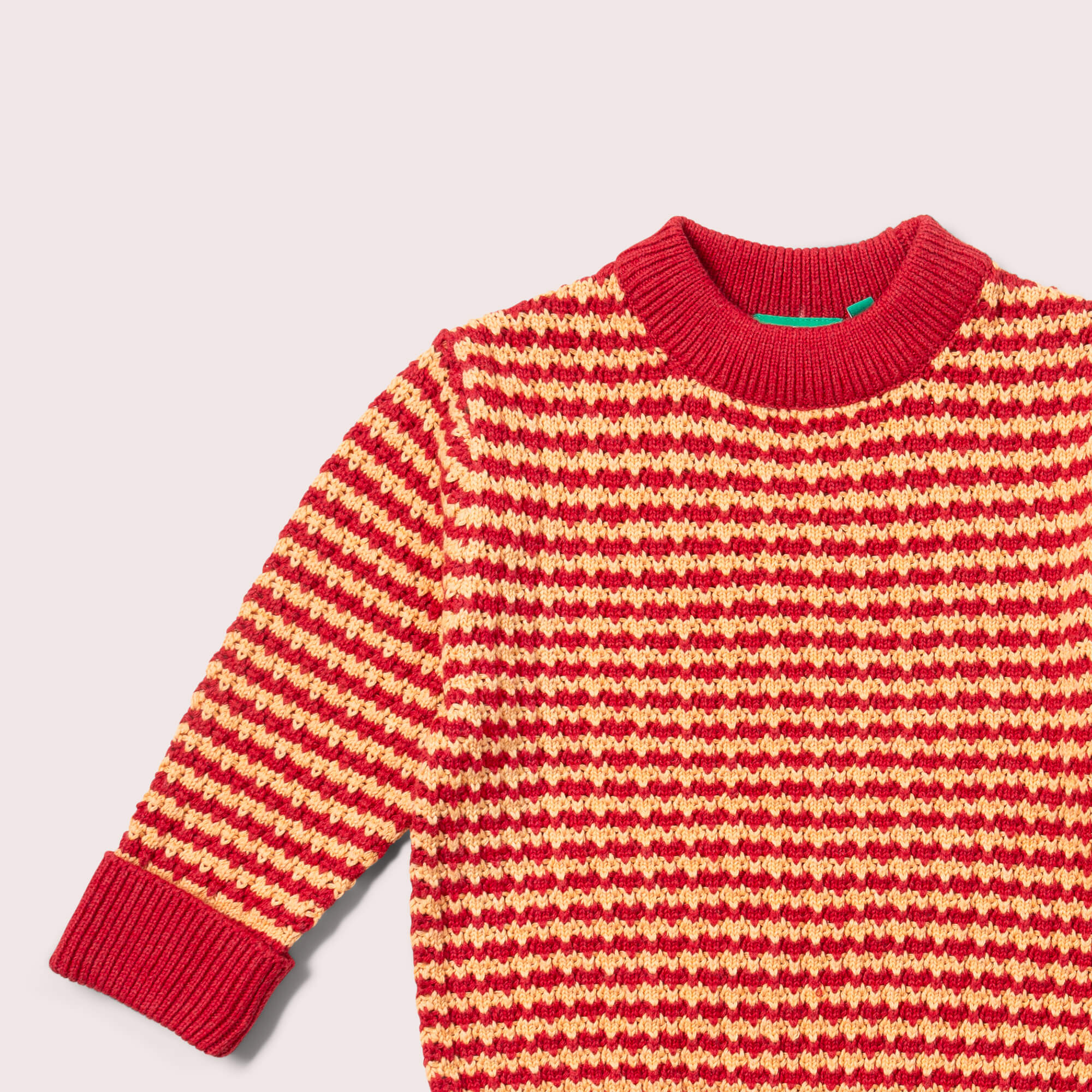 Juniper Striped Snuggly Knitted Jumper