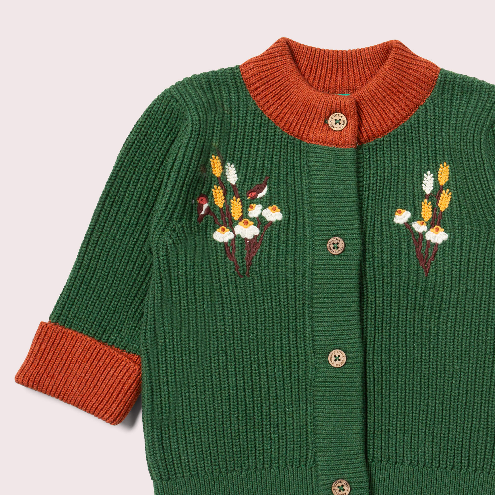 Autumn Fields Snuggly Knitted Cardigan