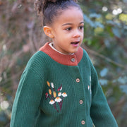 Autumn Fields Snuggly Knitted Cardigan