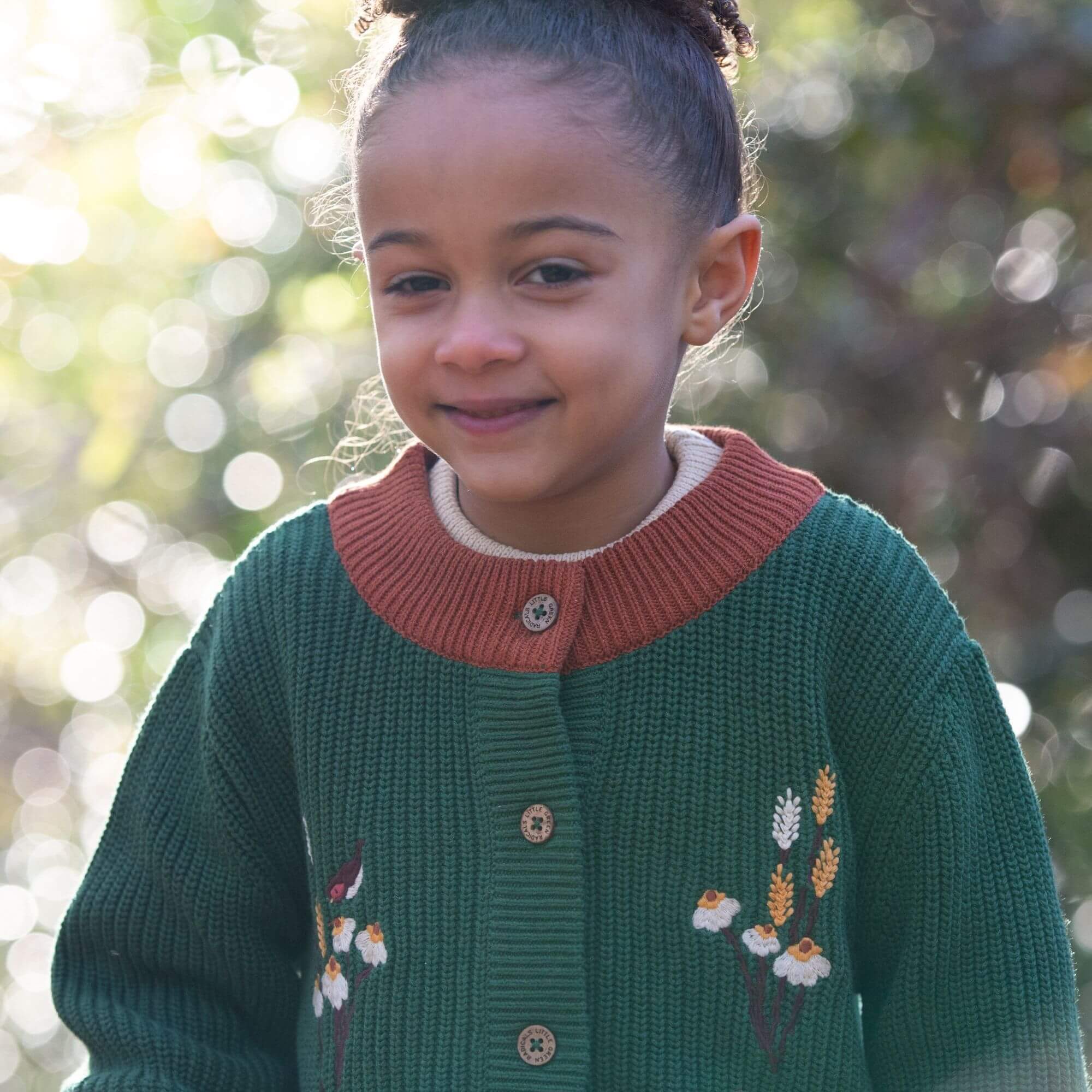 Autumn Fields Snuggly Knitted Cardigan