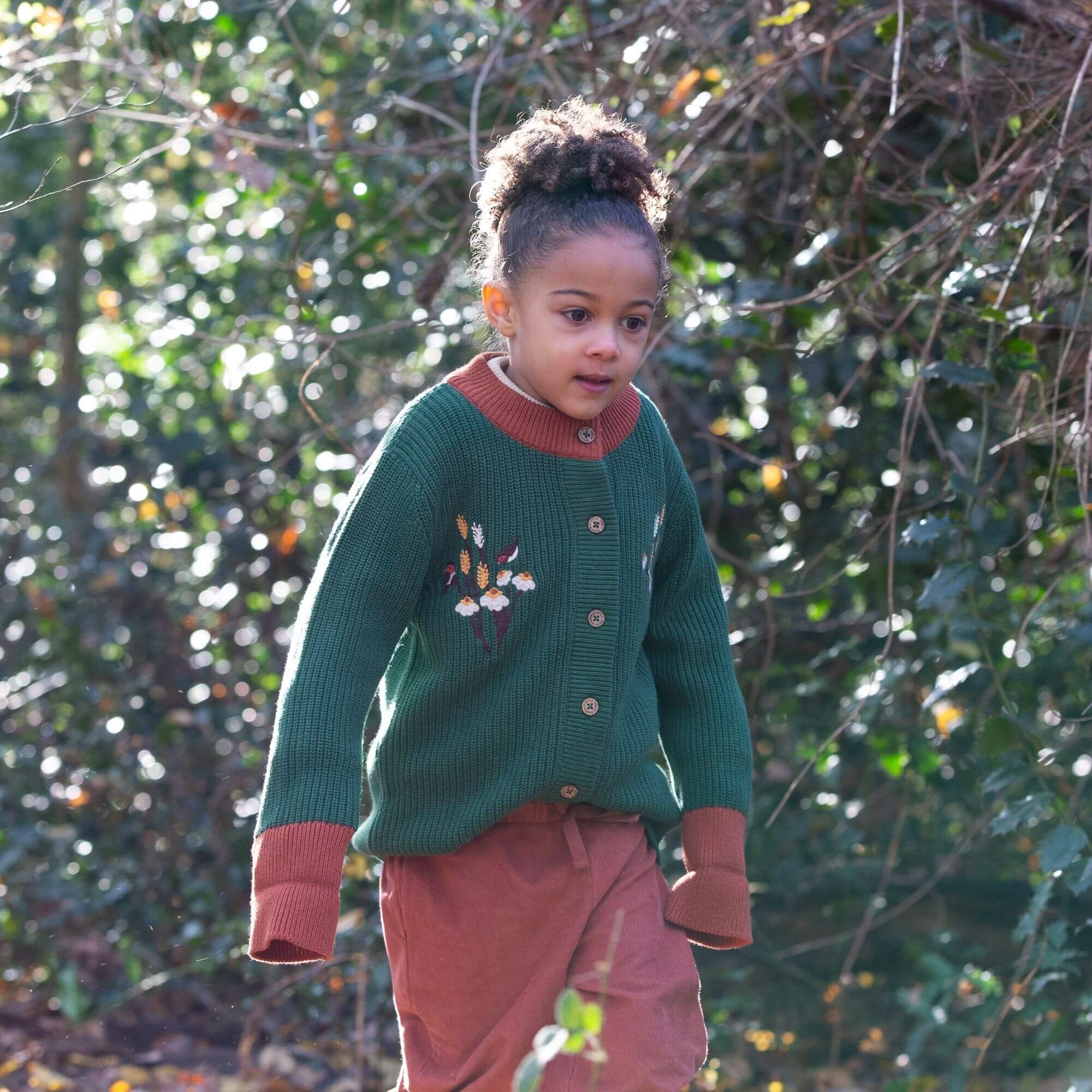 Autumn Fields Snuggly Knitted Cardigan