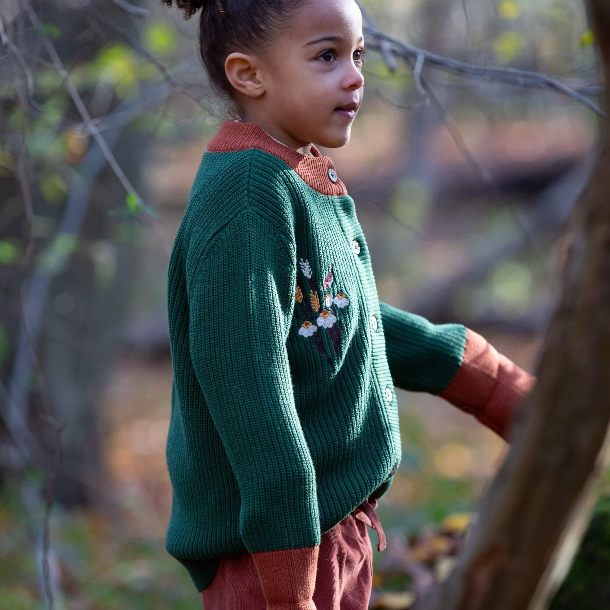Autumn Fields Snuggly Knitted Cardigan
