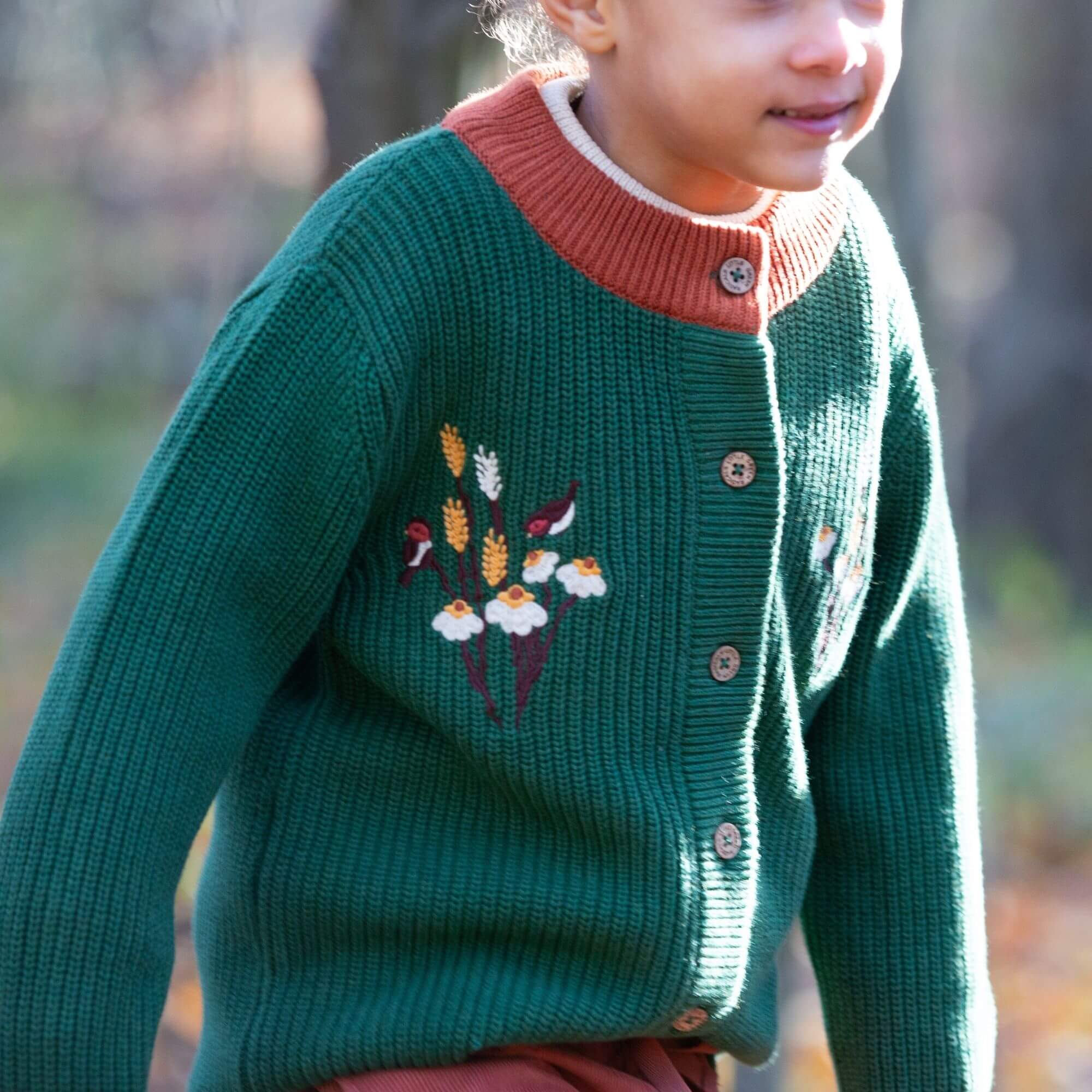 Autumn Fields Snuggly Knitted Cardigan