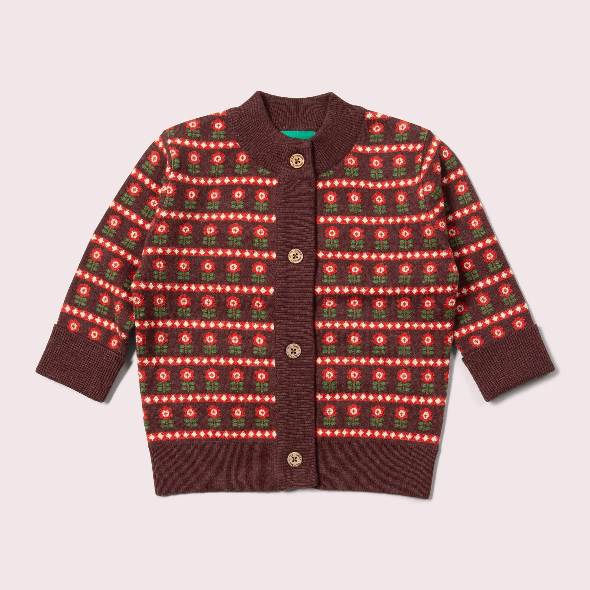 Collecting Flowers Knitted Cardigan