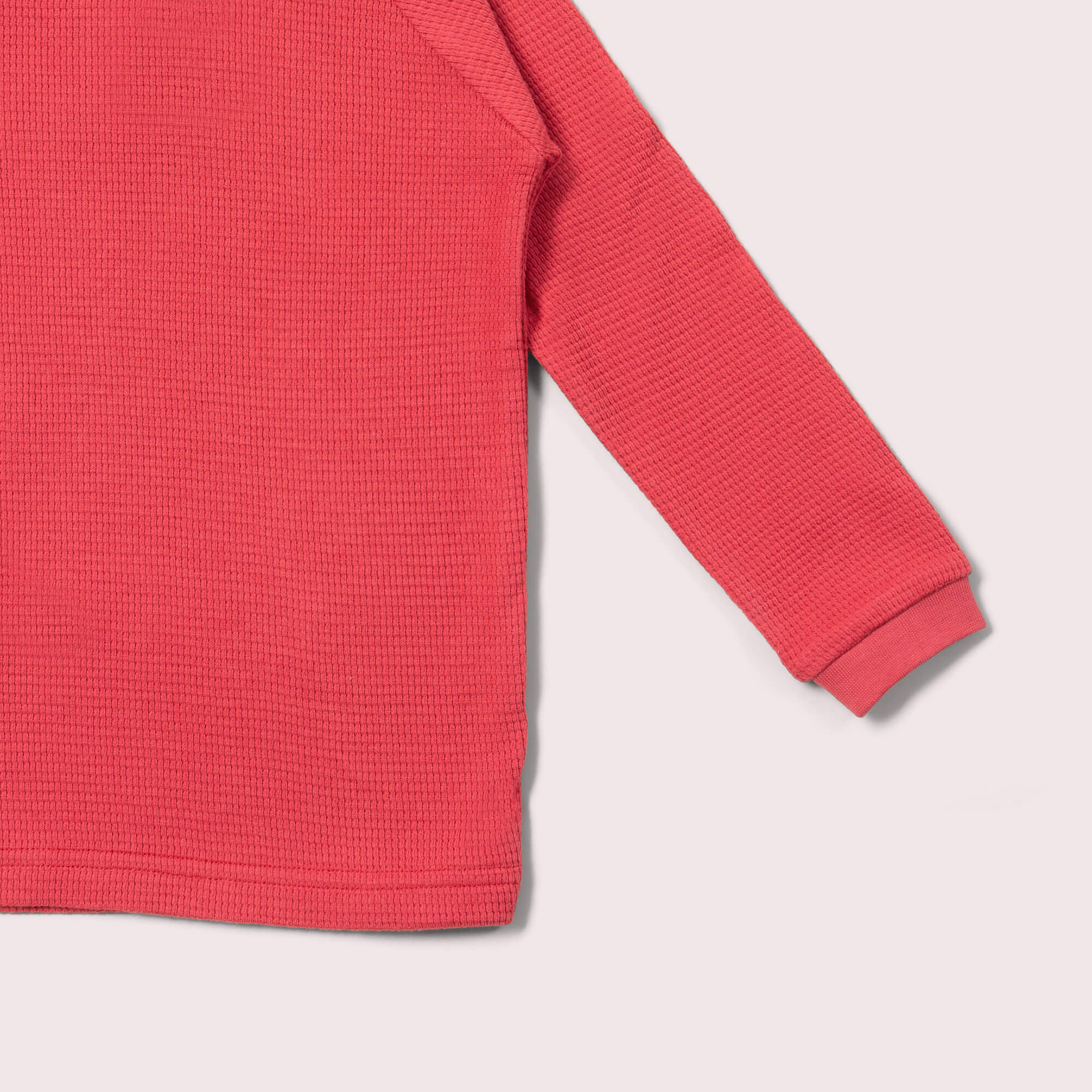 Holly Berry Waffle Long Sleeve Cosy Top