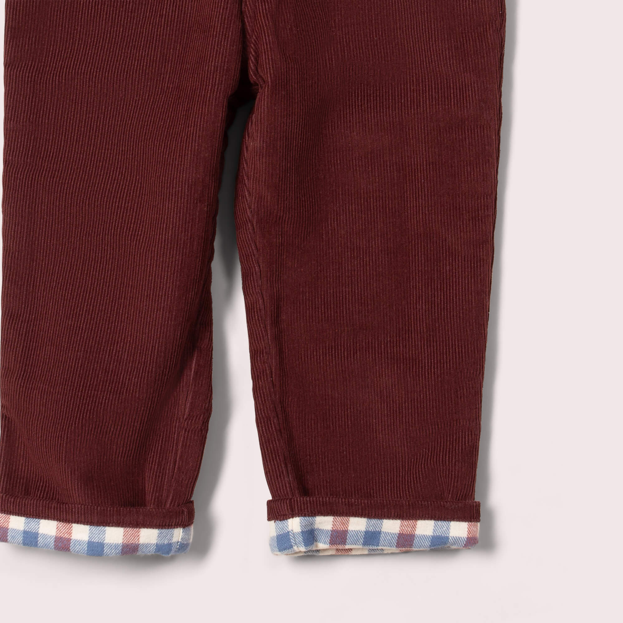Chocolate Corduroy 
Lined Adventure Jeans