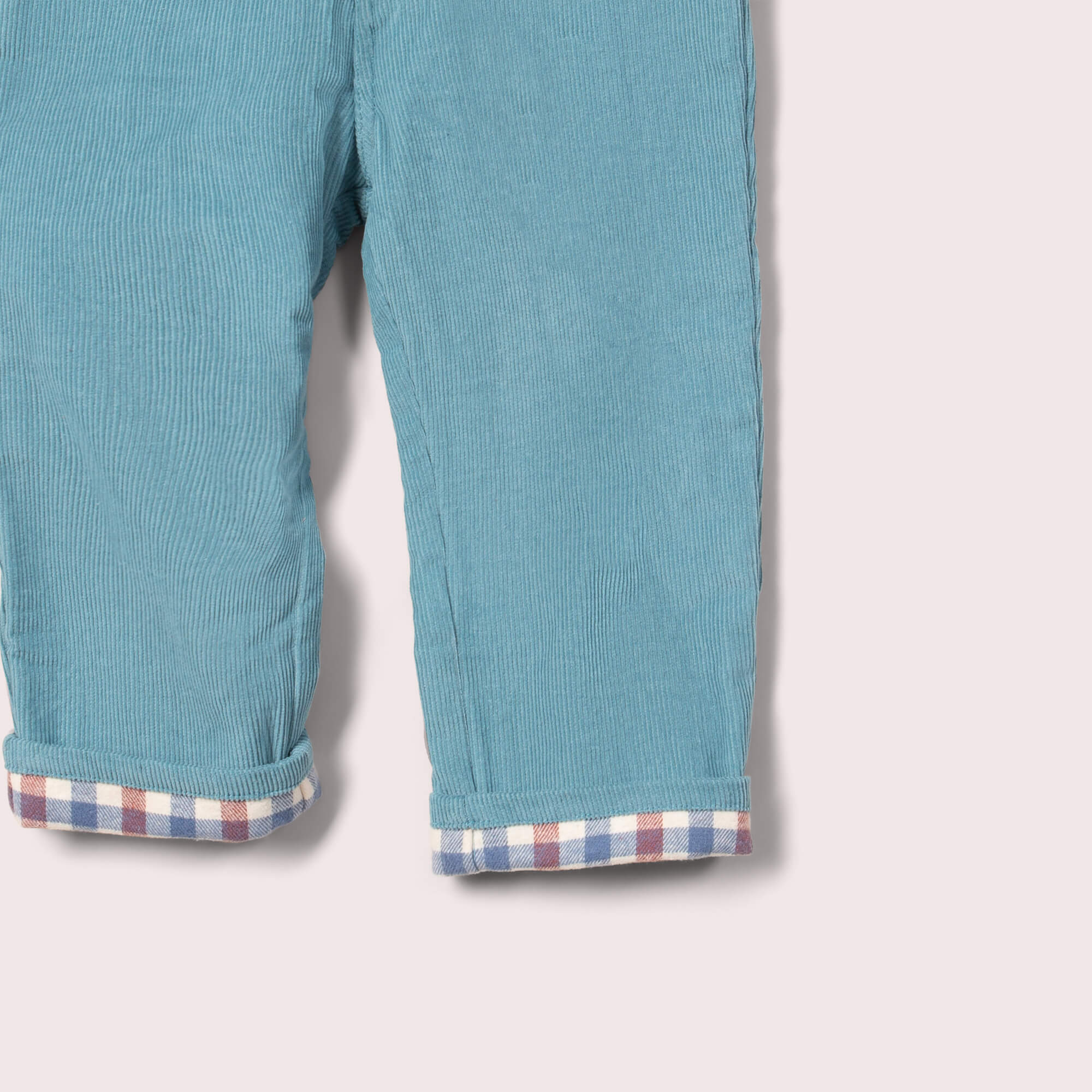 Pale Blue Corduroy Lined Adventure Jeans