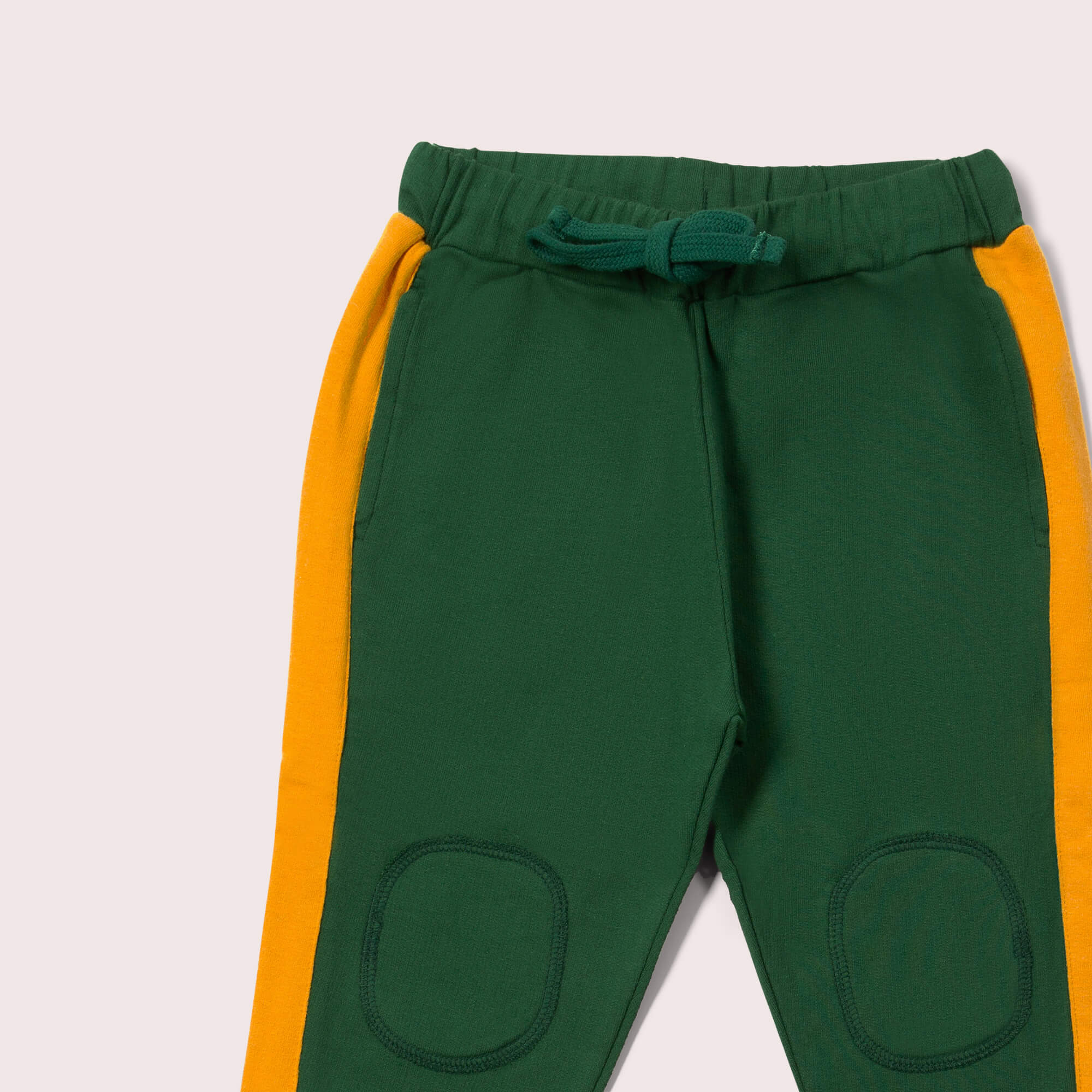 Olive Knee Patch Cosy Joggers