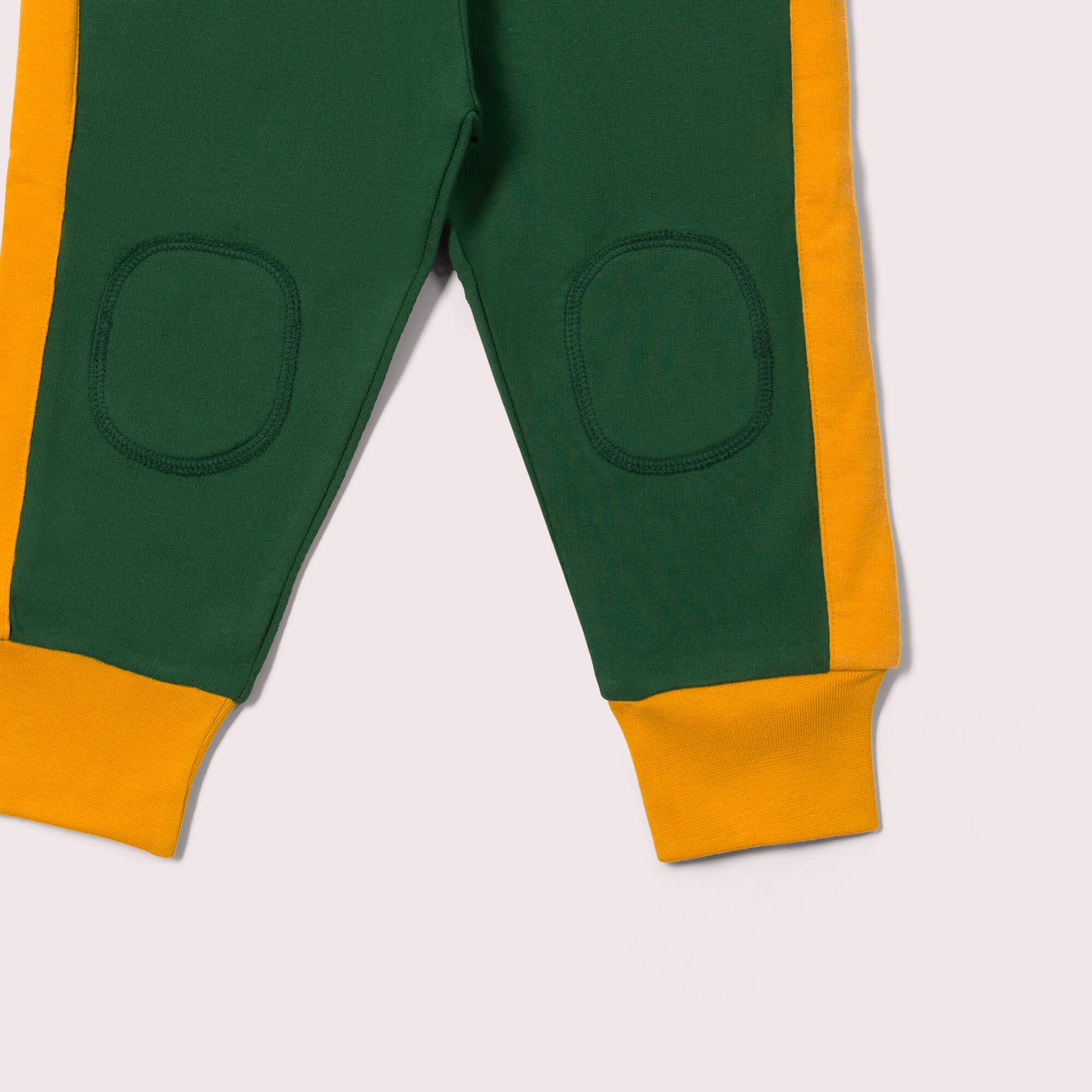 Olive Knee Patch Cosy Joggers